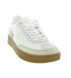 baskets et sneakers - Tendance - femme - Cuir - Blanc - Tommy hilfiger