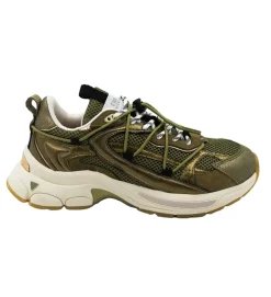 baskets et sneakers - Tendance - femme - Cuir - Kaki - 0.105