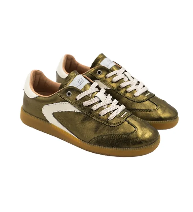 baskets et sneakers - Tendance - femme - Cuir - Kaki - 0.105