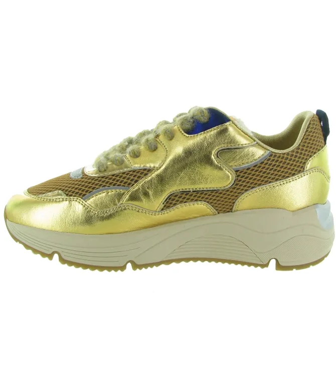 baskets et sneakers - Tendance - femme - Cuir - Or - Serafini