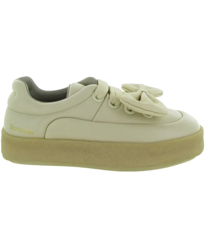 baskets et sneakers - Tendance - femme - Cuir - Beige - Barracuda