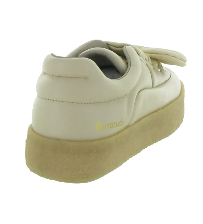 baskets et sneakers - Tendance - femme - Cuir - Beige - Barracuda