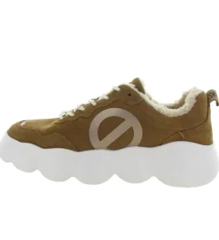baskets et sneakers - Tendance - femme - Nubuck - Marron - No name