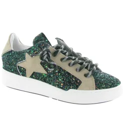 baskets et sneakers - Tendance - femme - Cuir - Glitter - Paillettes - Semerdjian