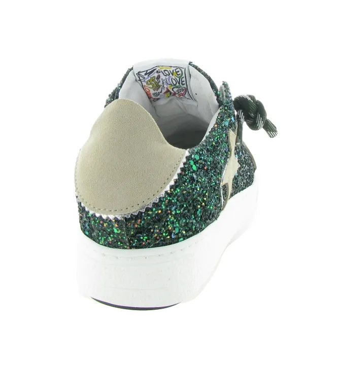 baskets et sneakers - Tendance - femme - Cuir - Glitter - Paillettes - Semerdjian