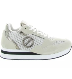 baskets et sneakers - Tendance - femme - Cuir - Argent - No name