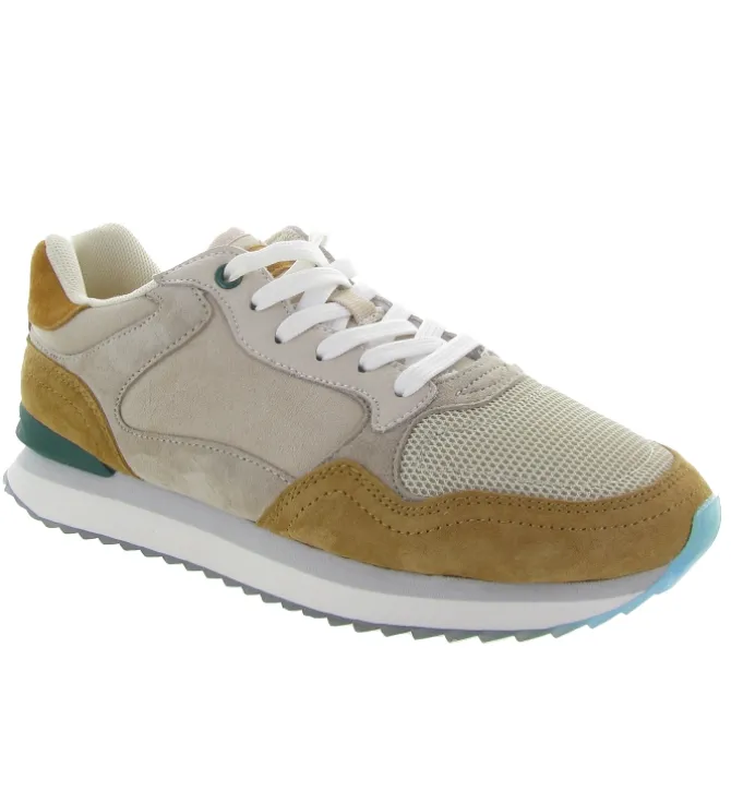 baskets et sneakers - Tendance - femme - Cuir - Beige - Hoff