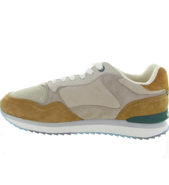 baskets et sneakers - Tendance - femme - Cuir - Beige - Hoff