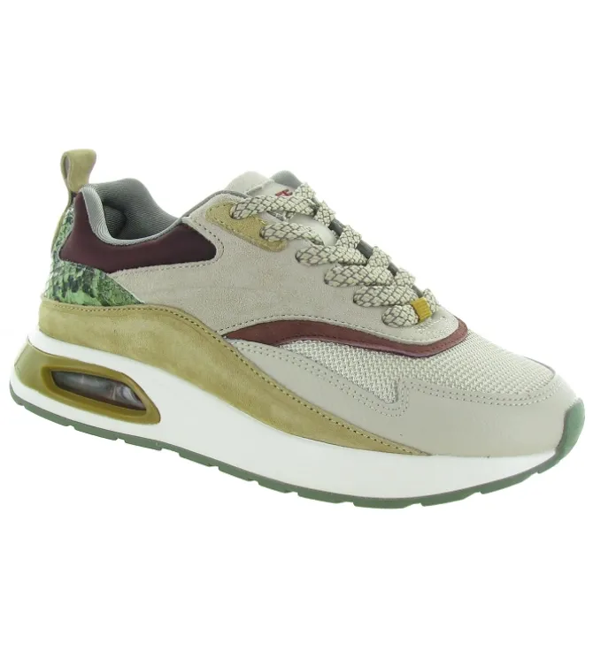 baskets et sneakers - Tendance - femme - Cuir - Beige - Hoff