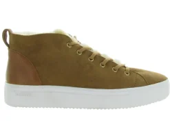 baskets et sneakers - Tendance - femme - Nubuck - Jaune - Black stone