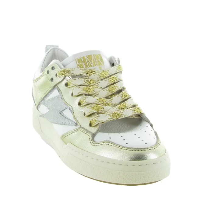 baskets et sneakers - Tendance - femme - Cuir - Or - Semerdjian