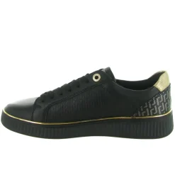 baskets et sneakers - Tendance - femme - Cuir - Noir - Remonte