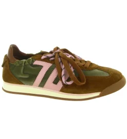 baskets et sneakers - Tendance - femme - Nubuck - Camel - Back70