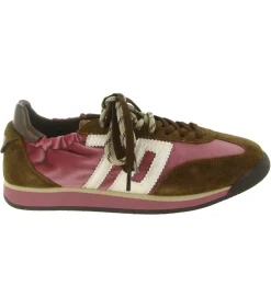 baskets et sneakers - Tendance - femme - Nubuck - Rose - Back70