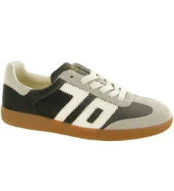 baskets et sneakers - Tendance - femme - Cuir - Gris - Back70