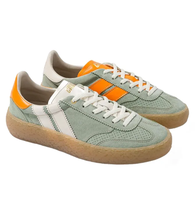 baskets et sneakers - Tendance - femme - Nubuck - Vert - Caval
