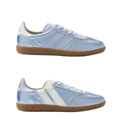 baskets et sneakers - Tendance - femme - Nubuck - Bleu - Caval