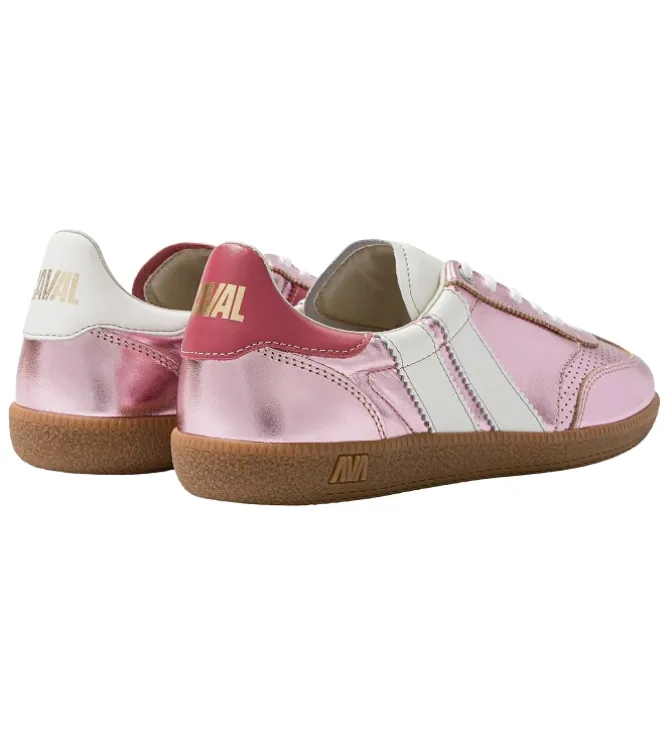 baskets et sneakers - Tendance - femme - Nubuck - Rose - Caval