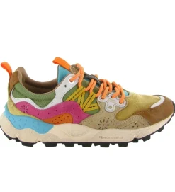 baskets et sneakers - Tendance - femme - Nubuck - Multicolor - Flower mountain