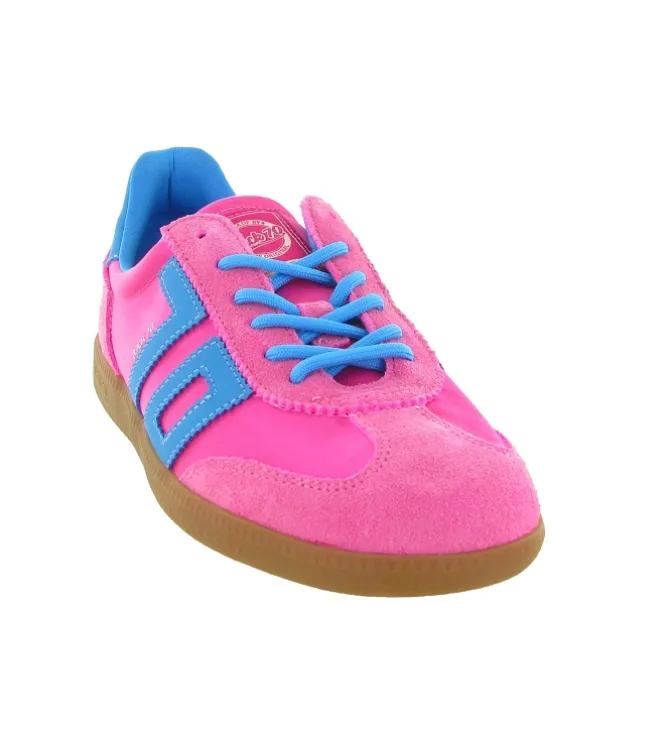 baskets et sneakers - Tendance - femme - Nylon - Rose - Back70