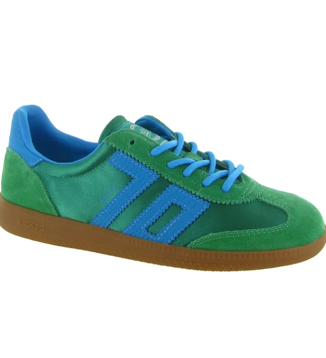 baskets et sneakers - Tendance - femme - Nylon - Vert - Back70