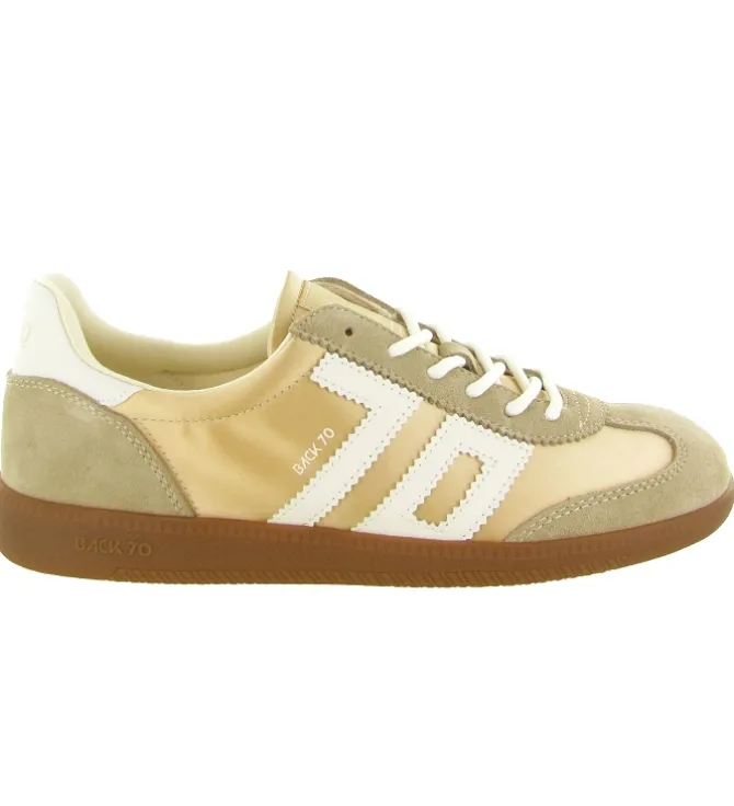baskets et sneakers - Tendance - femme - Nylon - Beige - Back70