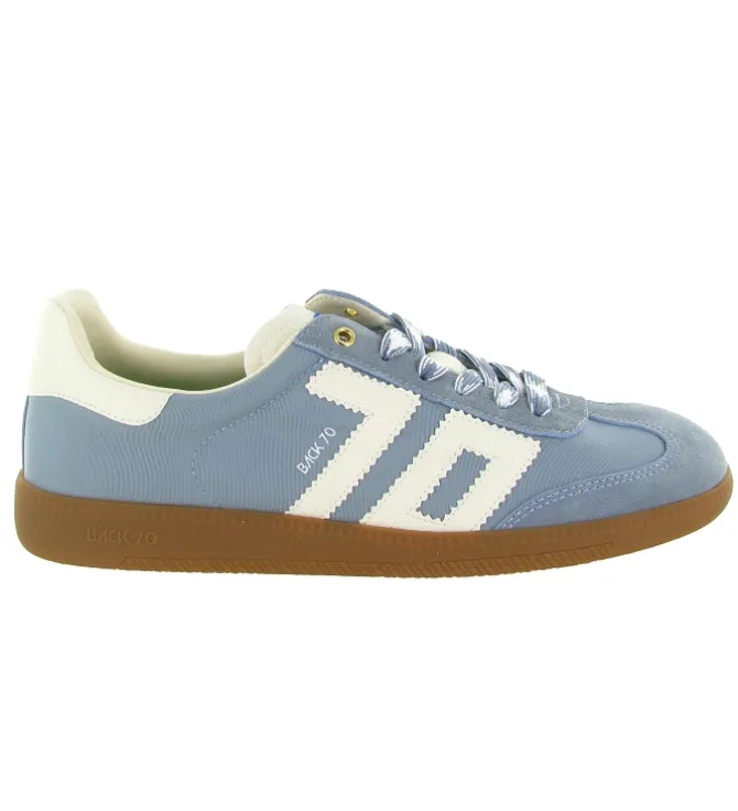 baskets et sneakers - Tendance - femme - Nylon - Bleu - Back70