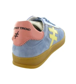 baskets et sneakers - Tendance - femme - Nubuck - Bleu jean - Another trend
