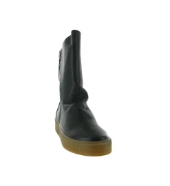 bottes - Casual - femme - Cuir - Noir - Armando