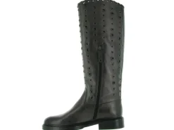bottes - Cavalières - femme - Cuir - Marron - Elvio zanon