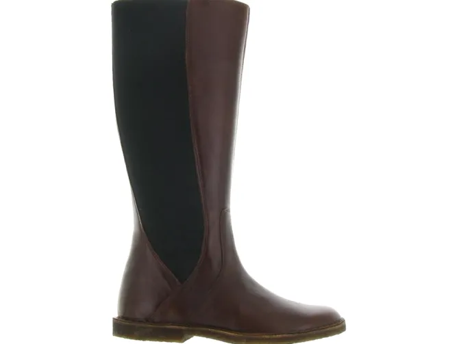 bottes - Cavalières - femme - Cuir - Marron - Kickers
