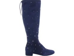 bottes - Cuissardes - femme - Cuir - Bleu - Bruno premi