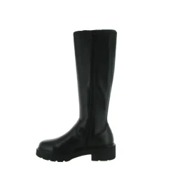 bottes - Motardes - femme - Cuir - Noir - Unisa