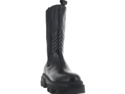 bottes - Motardes - femme - Cuir - Noir - Impicci