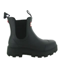 bottes - Pluie - femme - Caoutchouc - Noir - Hunter