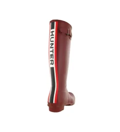 bottes - Pluie - femme - Caoutchouc - Bordeaux - Hunter