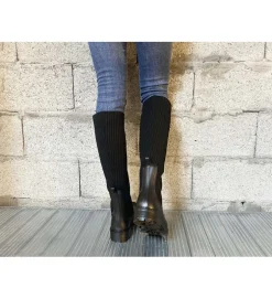 bottes - Pluie - femme - Synthétique - Noir - Unisa
