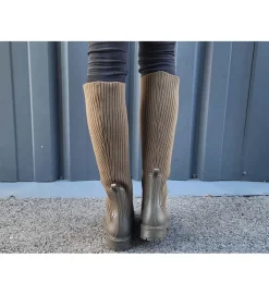 bottes - Pluie - femme - Synthétique - Kaki - Unisa