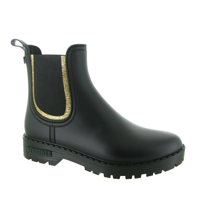 bottines et boots - Caoutchouc - femme - Caoutchouc - Noir - Verbenas