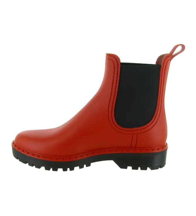 bottines et boots - Caoutchouc - femme - Caoutchouc - Orange - Verbenas
