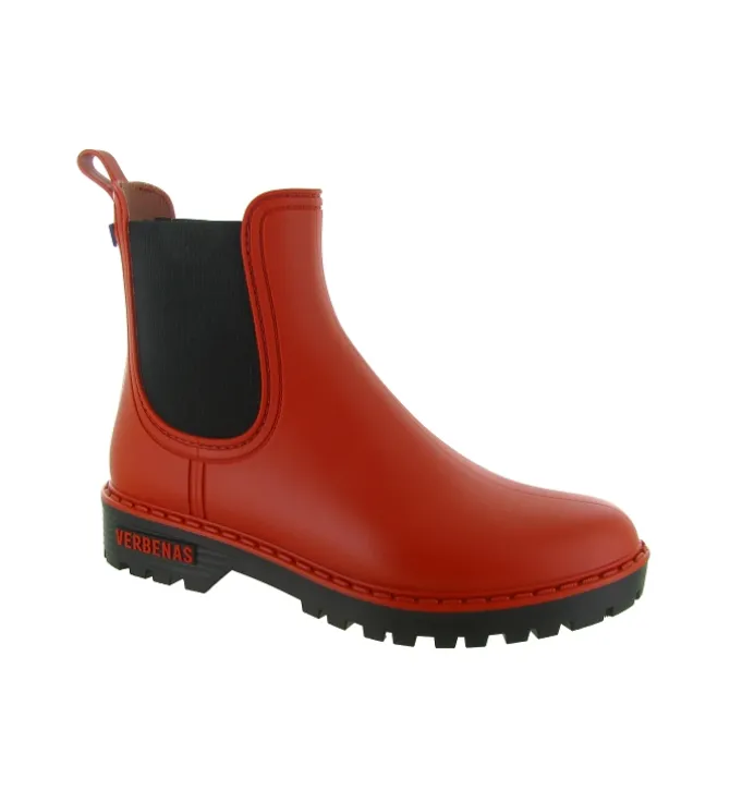 bottines et boots - Caoutchouc - femme - Caoutchouc - Orange - Verbenas