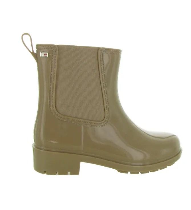 bottines et boots - Caoutchouc - femme - Caoutchouc - Beige - Tommy hilfiger