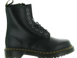 bottines et boots - Casual - femme - Cuir - Noir - Doc martens