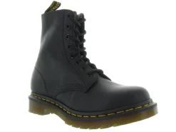 bottines et boots - Casual - femme - Cuir - Noir - Doc martens