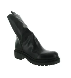 bottines et boots - Casual - femme - Cuir - Noir - Metisse