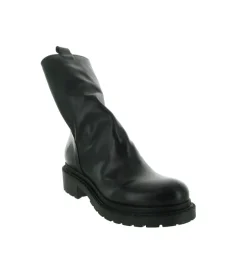 bottines et boots - Casual - femme - Cuir - Noir - Metisse
