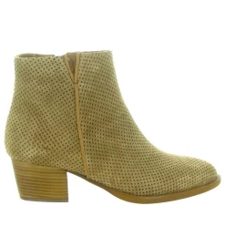 bottines et boots - Casual - femme - Nubuck - Taupe - Alpe