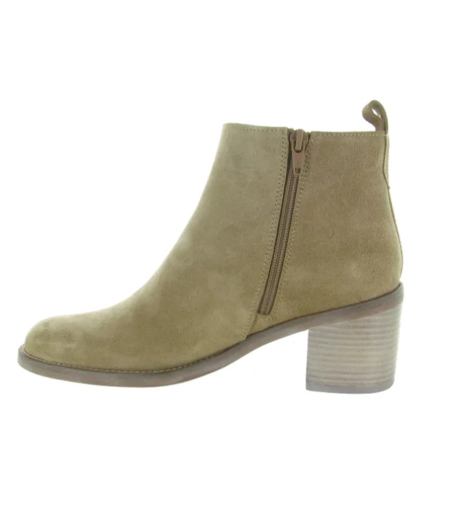 bottines et boots - Casual - femme - Cuir - Beige - Alpe