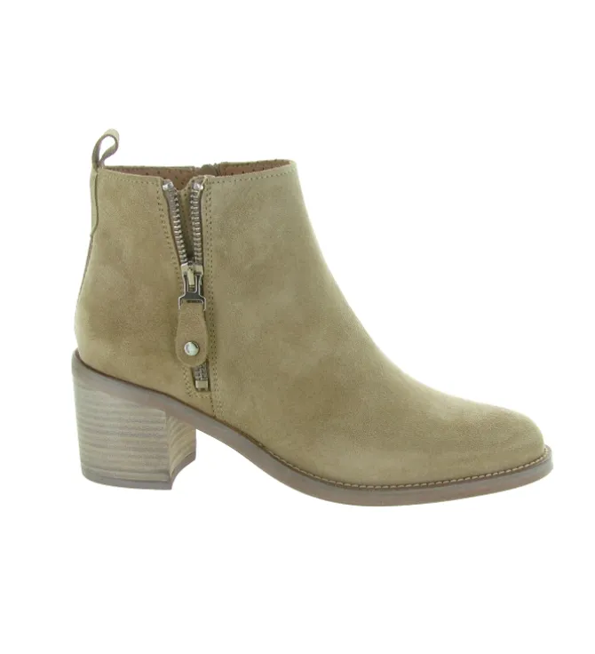 bottines et boots - Casual - femme - Cuir - Beige - Alpe