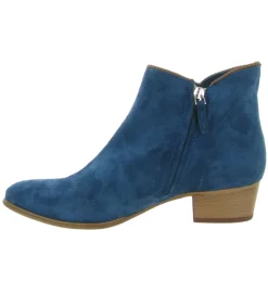 bottines et boots - Casual - femme - Cuir - Bleu - Julie dee